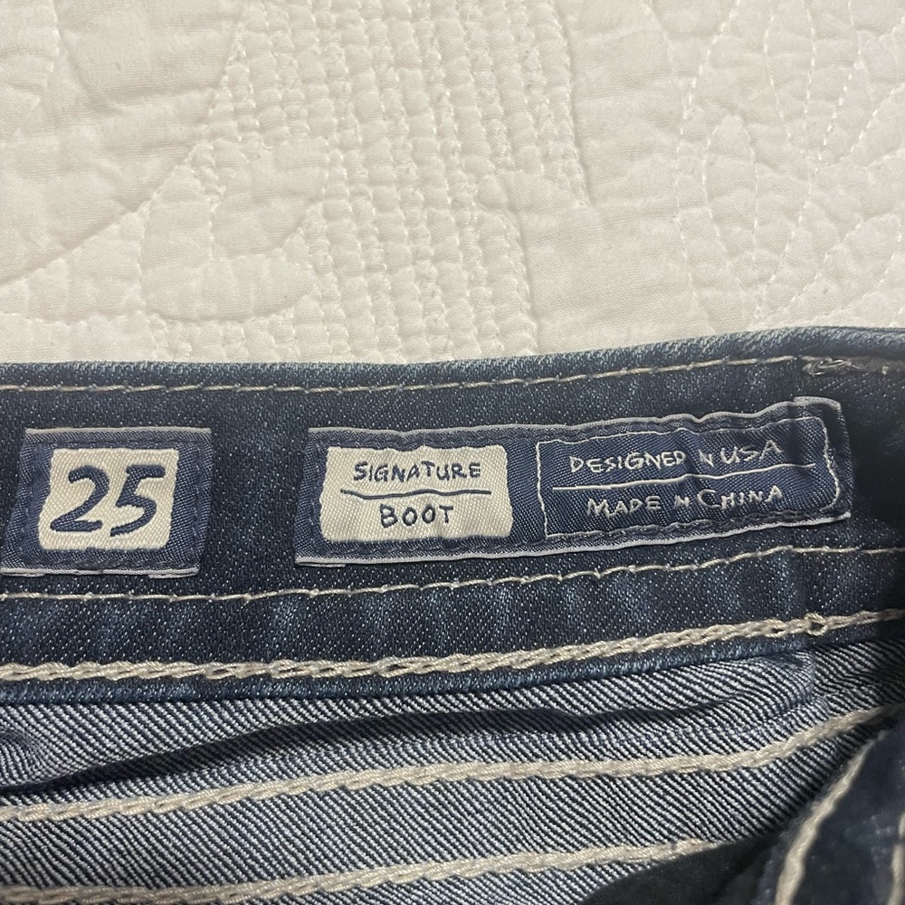 Miss Me Dark Blue Flare Jeans - Picture 6 of 6